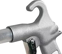 Guardair Xtra Thrust 75XT012AA Safety Air Blow Gun OSHA Compliant Alloy Nozzle with 12-Inch Aluminum Extension, Silver