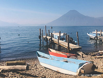 Guatemala Boats Notecards