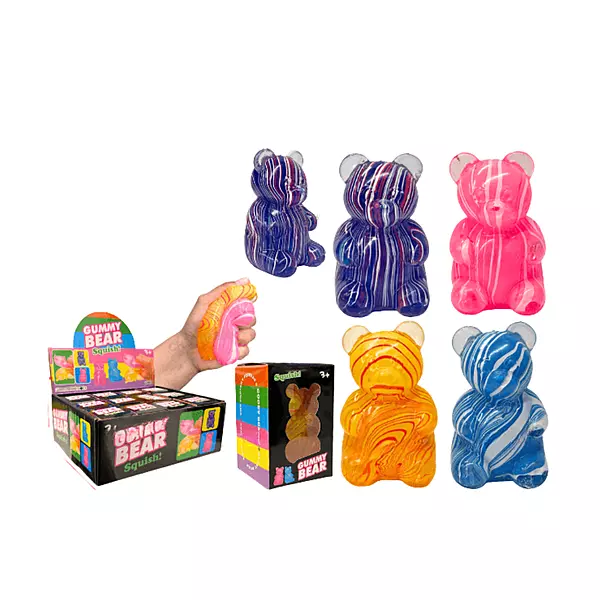 Squishy Nice Gummy Bear Toy [12pcs/display]