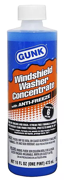 Gunk M516 Windshield Washer Concentrate with Anti-Freeze - 16 fl. oz. 16 Fl Oz (Pack of 1)