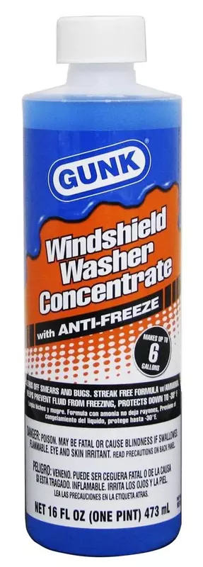 Gunk M516 Windshield Washer Concentrate with Anti-Freeze - 16 fl. oz. 16 Fl Oz (Pack of 1)
