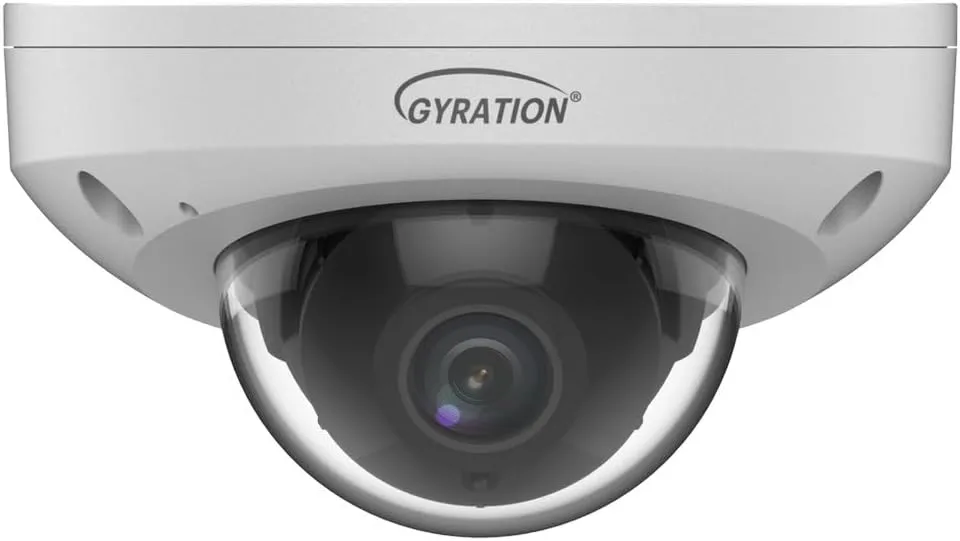4MP Fixed Dome Security Camera CyberView-412D Outdoor Starlight Technology IK10 Vandal Proof IP67 Waterproof Smart Intrusion