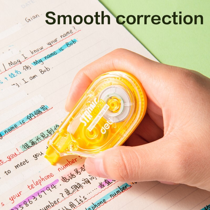 DELI H08A CORRECTION TAPE 5MM×6M