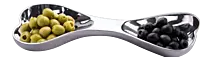 Stainless steel Dual Candy Server