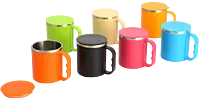 Colorful Steel coffee mug