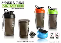 Shake n Take: Mini shaker with Handle
