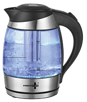 Glass Kettle With Tea Infuser Basket & LED Illumination