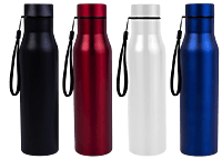 Long Cola Colored Stainless steel single wall bottle