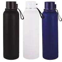 Candy: Insulated Steel Bottle with carry strap in Matte Finish | Keeps Hot & Cold