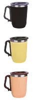 Foggy+ Stainless Steel coffee mug with Carabiner Handle