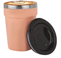 Flash Insulated : Stainless Steel Coffee mug with temperature retention | Leak Proof