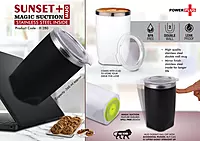 Sunset+ : Magic Suction Mug with Stainless Steel inside
