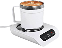 Set of Coffee warmer & SS Mug with Lid