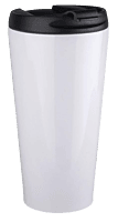 Tall Vacuum steel mug with Flip top lid