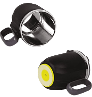 DuraMug: Spill Proof Suction mug with Oval handle