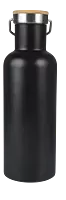 EcoVault 700: 700 ml vacuum flask with Bamboo lid