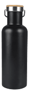 EcoVault 700: 700 ml vacuum flask with Bamboo lid