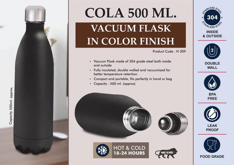Cola 500 ml Vacuum flask in Color Finish