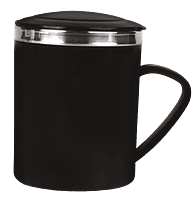 CurveSip Mini Steel mug with Convex Lid