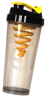 SpiraMix 700 ml Shaker Bottle with Anti Lump mixer attachment