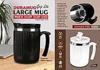 DuraMug Grip Lite: Large steel mug
