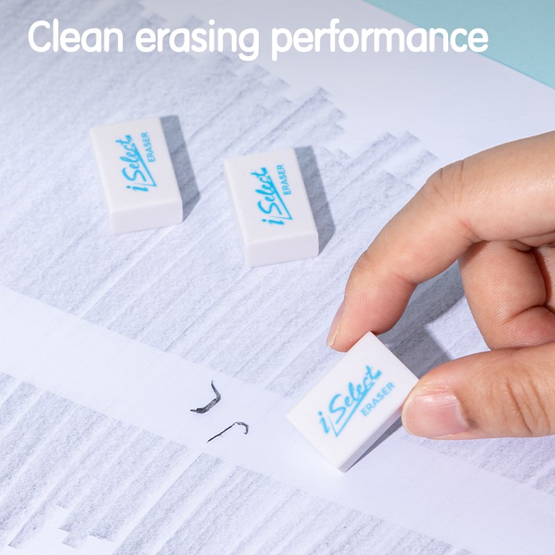 DELI H326 I-SELECT WHITE PVC-FREE ERASER