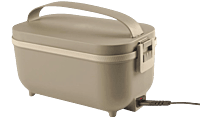 ThermoBite: Electric Lunch Box with 4 Steel Containers