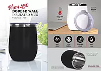 Plum 450: Double wall Insulated Mug |