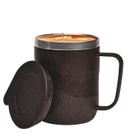 EcoWave Mini: Stainless Steel Double wall Coffee mug