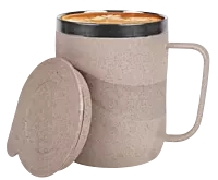 EcoWave: Stainless Steel Double wall Coffee mug