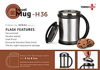 Power Plus Vacuumized travel mug
