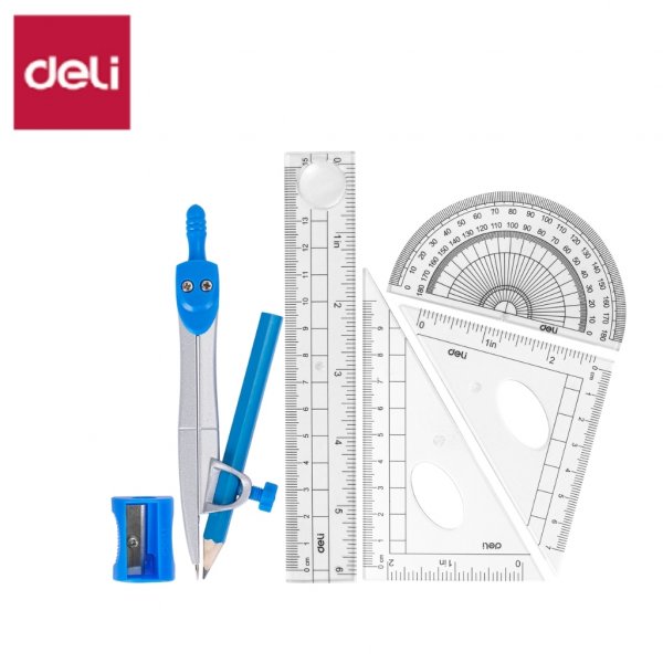 DELI H600 USPIRE DRAFTING SET - 7PCS
