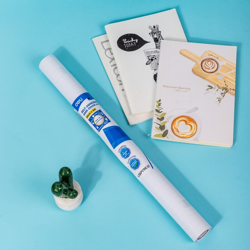 DELI H831 USPIRE SELF-ADHESIVE SCHOOL BOOK COVER CLEAR