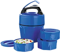 Octomeal Lunch box – 3 containers (plastic)