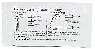 hCG Pregnancy Test Cassettes by Healgen 25/Box