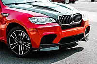 2008β2014 BMW E70/E71 X5M & X6M AK Style Carbon Fiber Front Lip