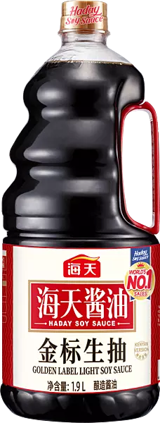 Haday Golden label Soy Sauve 1.9L Kenya version