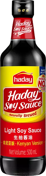 Haday Light Soy Sauce 500ml Kenya version