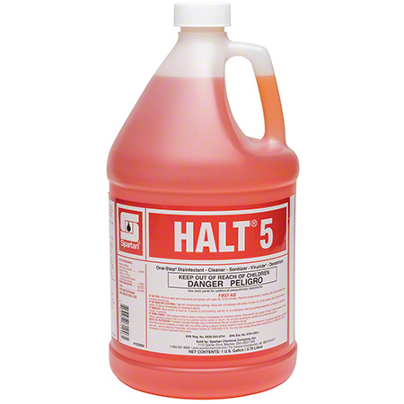 HALT 5 DISINFECTANT/SANITIZER GAL 4/CS