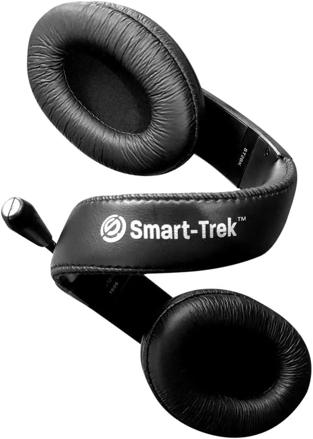 Hamilton Buhl Smart-Trek Headset || Durable Steel-Reinforced Gooseneck Mic, 3.5mm TRRS Plug