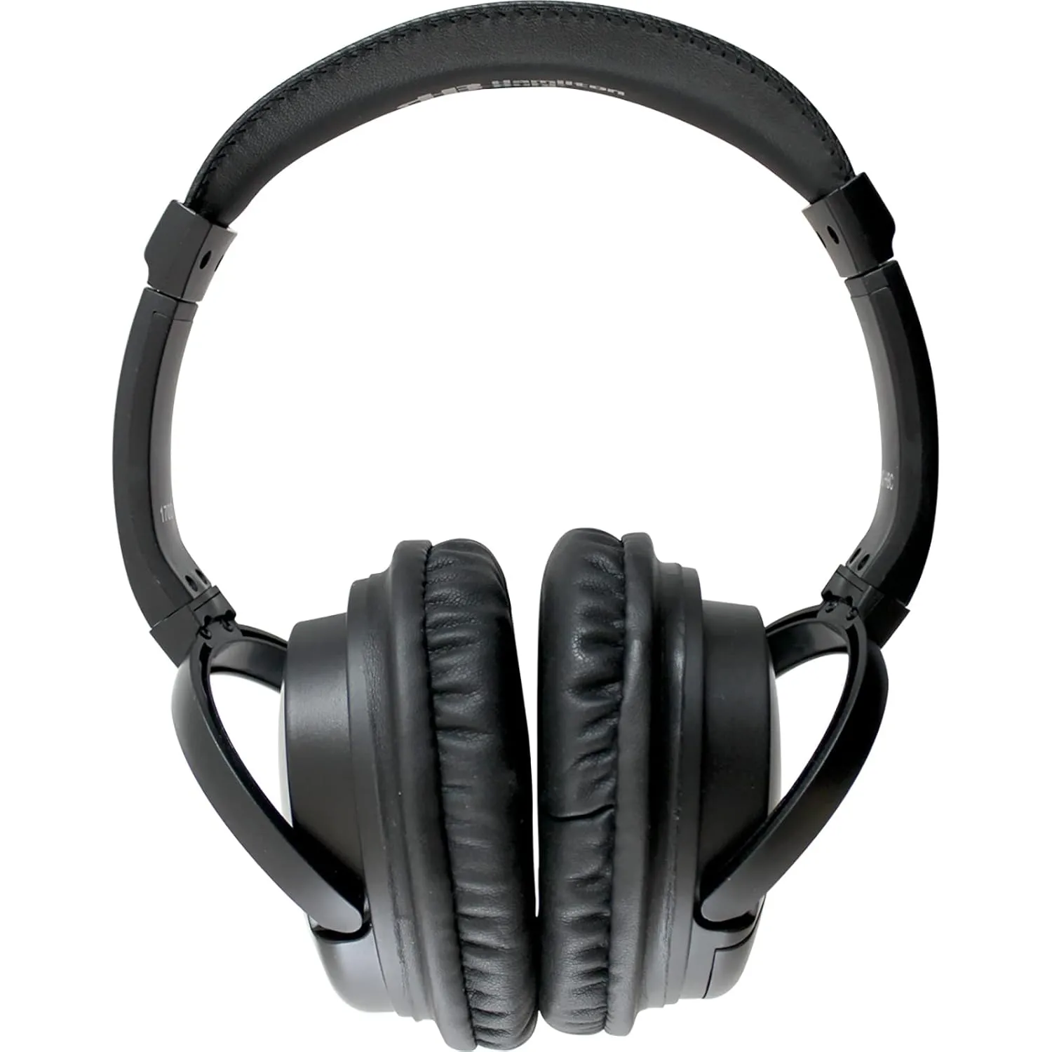 HamiltonBuhl Deluxe Active Noise-Cancelling Headphones with Case, Black (NCHBC1)