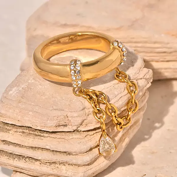 Diamond Chain Ring 