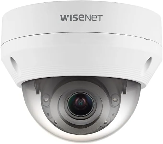 Hanwha Techwin America QNV-6082R1 2 Mp V & F 3.1X Wdr No Audio in & Out POE & 12VDC Outdoor Motorized Network Surveillance
