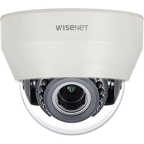 Wisenet SCD-6085R 2 Megapixel Surveillance Camera - Dome - 65.62 ft - 1920 x 1080-3.20 mm Varifocal Lens - 3.1x Optical