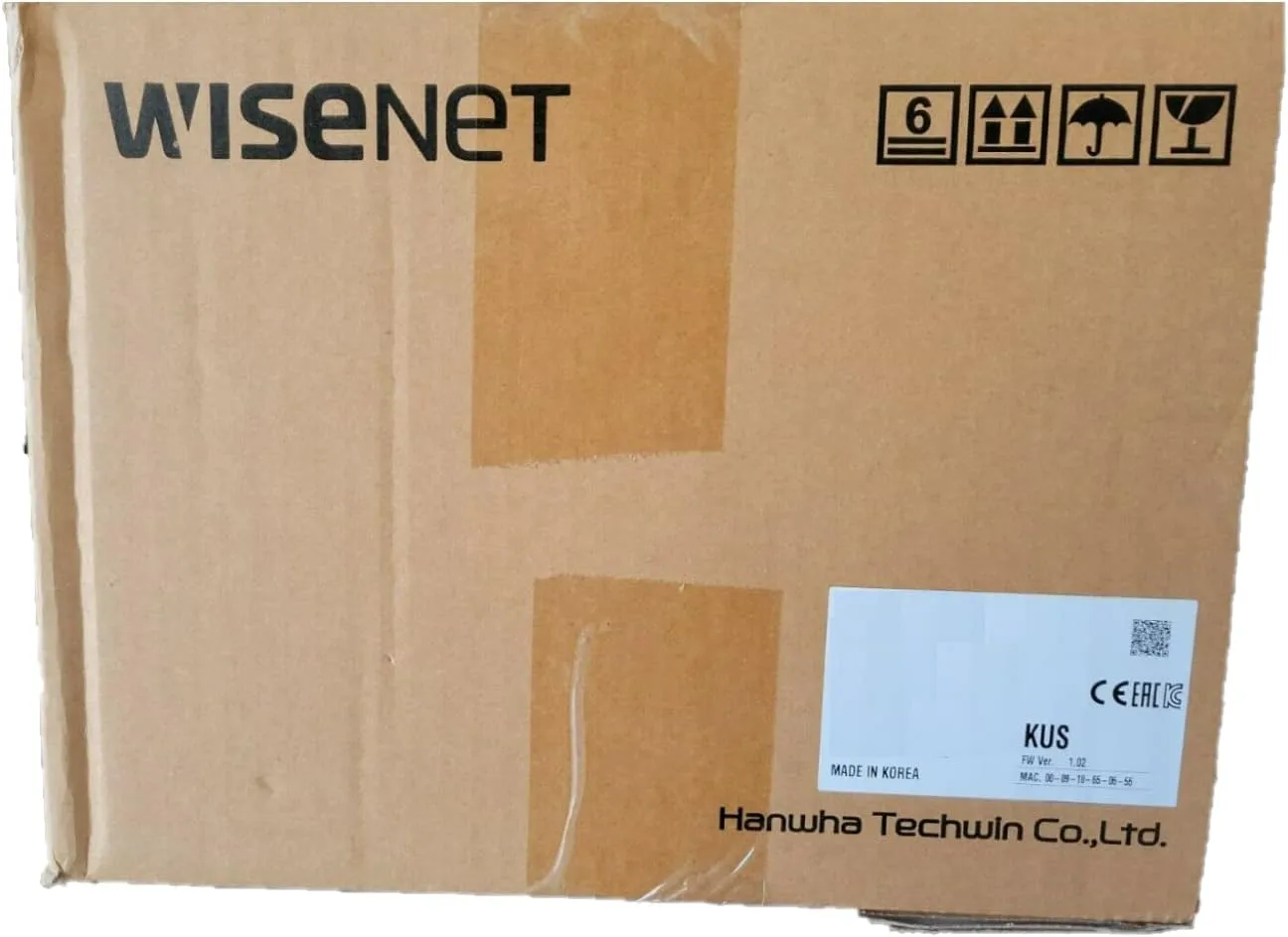 HANWHA WISENET XNO-9082R 4K IR Motorized Bullet Camera