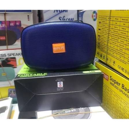 Hapilife L08 Portable Wireless Bluetooth Speaker with Radio