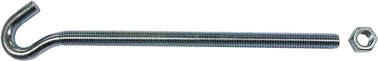 Lippert Replacement Standard Threaded Turnbuckle with 11" Hook for Truck Camper Tie-Down, Fully Adjustable Tension 15" to 22" Reach for Maximum Stability - FM-TBS