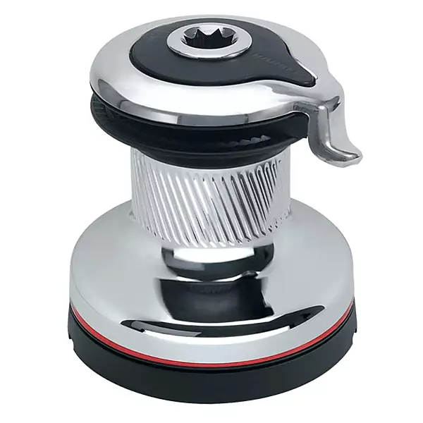 Harken Winch: Radial Self-Tailing Size 20 - Chrome - Single Speed