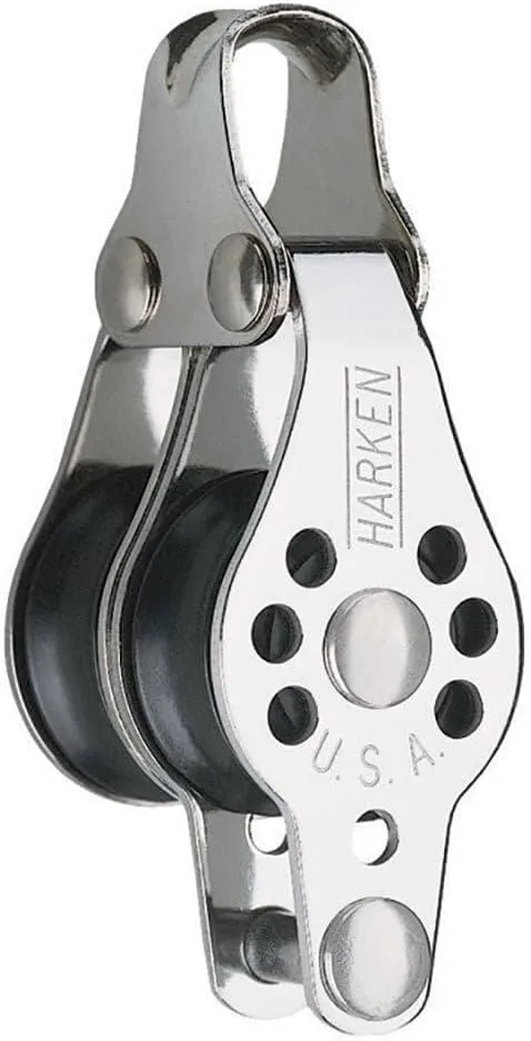 Harken 22mm Double Micro Block w/Becket
