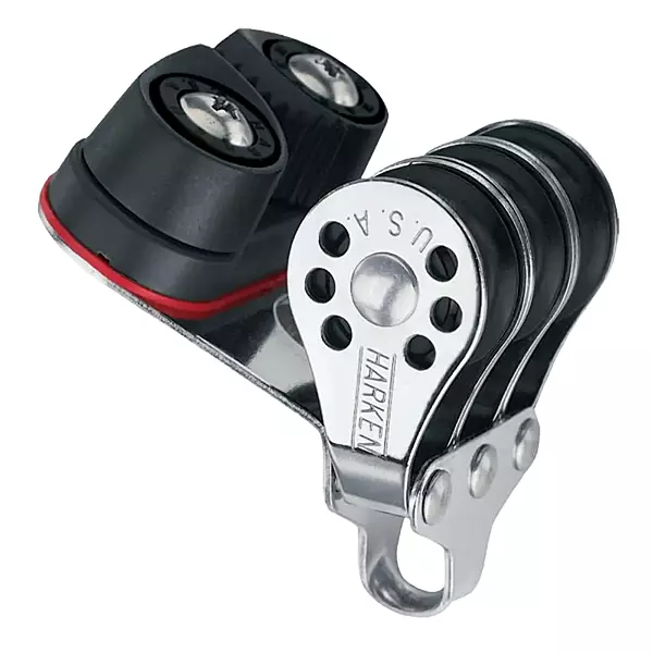 HARKEN 22mm Triple Micro Block w/Cam Cleat [230]